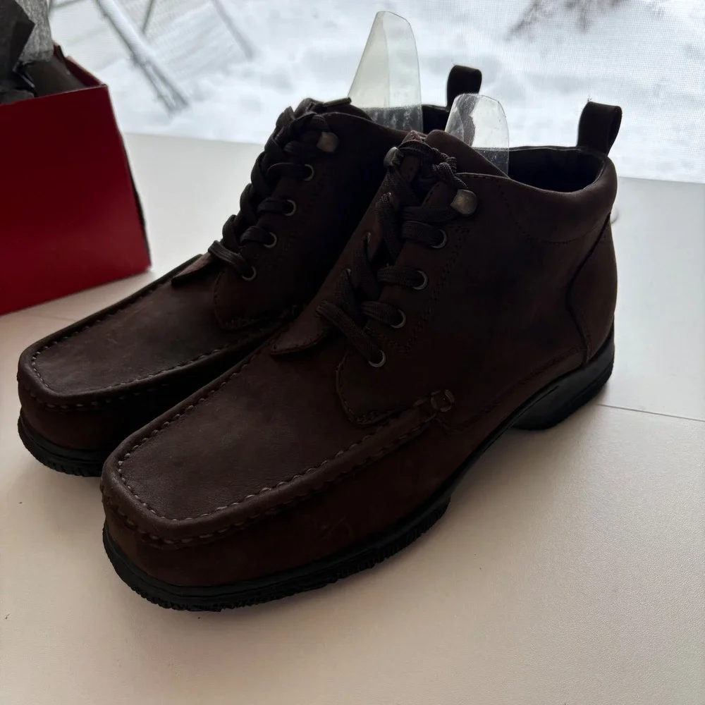 Dexter Signature Jazzy Fudge Nubuck Chukka‎ Boots Mens Size 9 M